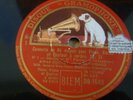 ALFRED CORTOT - JACQUES THIBAUD / CHAUSSON / DISQUE GRAMOPHONE   78 RPM