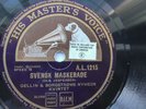 Gellin & Borgstroms Nyheds Kvintet 78rpm Single 10-inch His Masters Voice AL1215
