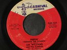 LEE WILLIAMS & CYMBALS: Peepin' / Lost Love 45 (lots of surface noise) Soul