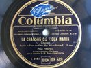 78 RPM FREHEL - La chanson du vieux marin  - COLUMBIA DF 589