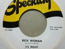 LI'L MILLET & CREOLES - RICH WOMAN / HOPELESS LOVE RARE 7