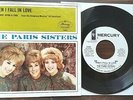 The Paris Sisters - When I Fall in Love/Once Upon.. 45 w/sleeve Promo girl group