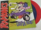 Ramones vinyl records, We're Outta Here, coloured vinyl