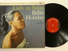 BILLIE HOLIDAY Lady In Satin LP Columbia 6-eye 1950s pressing  #4849