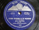 BILL CLIFTON  Flower Blooming In The Wildwood  BLUE RIDGE Bluegrass 78 EX