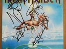 * SIGNED IRON MAIDEN - SEVENTH SON OF A SEVENTH SON - UNPLAYED PICTURE DISC NM *