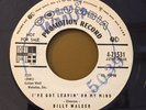 BILLY WALKER I’ve Got Leavin’ On My Mind 45 RARE ROCKABILLY Promo STRONG VG+