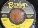 DERRICK MORGAN - Forward March, Beverleys, Orig reggae vinyl