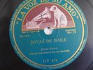 78 rpm  jotas para bailar / jotas de baile , JUSTO ROYO GY 274
