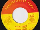 LIVING COLOR Plastic People RARE South Carolina funk 45 northern soul HEAR