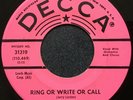 Dante “Ring or Write or Call/Say It To Me” 45 1961 US