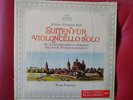 Bach J.S. ARCHIV LP 198-187: - Suites for Solo Cello Nos. 3 & 4 - FOURNIER 1970s