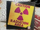 Area  - Caution Radiation Area  original Cramps mint