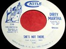 DIRTY MARTHA She's Not There & Why Can't I 45 Private NJ Funk/Psych Castle NICE