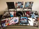 U2: Achtung Baby - UK 1st Pressing LP Vinyl & Promo Shop Posters Set - Cat: U28