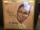 AUDIOPHILE NAT KING COLE Love Is The Thing DCC  180 Gram LP