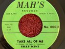 MAH'S 000.2 Billy Kent and the Andanles 45rpm Take All of Me/Your Love