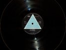 pink Floyd dark side of the moon shvl 804 emi 1973 solid light Blue triangle fir