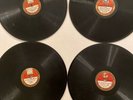 4x Broadcast Label 78 Shellac 1930’s Records Various Artists (5)