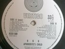 Aphrodites Child LP 666 UK Vertigo Swirl 1st Press FANTASTIC COVER & AUDIO PROG