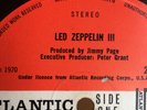 LED ZEPPELIN III - 1st PRESS 1970 - PETER GRANT CREDIT ON LABEL - Vinyl LP RARE