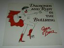 JOAN BAEZ DIAMONDS AND RUST IN THE BULLRING RARE 1989 VINYL LP - VGC 9