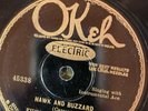 Okeh 45338 Fiddlin' John Carson & MS Kate  HAWK AND BUZZARD 78 rpm Country E