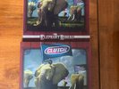 CLUTCH ‘ ELEPHANT RIDERS’ RED VINYL + SIGNED 12”x12” FLAT