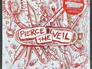 PIERCE THE VEIL MISADVENTURES LP ALBUM RED WHITE VINYL RECORD SEALED HOT TOPIC
