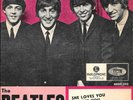 THE BEATLES 45 EP SHE LOVES YOU+PS SWEDEN RARE 1964