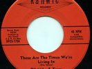 Rare Country/Novelty 45- Ol' Mike & Terry Burford - These Are The Times- Vietnam