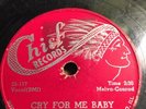 78Rpm; Blues; Elmore James; Cry For Me Baby & Take Me Where You Go ; Chief-7006