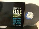 MILES DAVIS, Cannonball Adderley, SOMETHIN' ELSE, Blue Note BLP-1595 RVG EAR 'P'