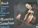 Bach* Maurice Gendron Sämtliche Suiten  2xLP Mono Vinyl Schallplatte