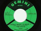 Northern Soul 45 - Exits - I Don't Want To Hear It - Gemini - mp3