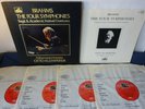 NM ED1 BRAHMS: THE 4 SYMPHONIES etc 4LP BOX, Philharmonia, Klemperer EMI SLS 804