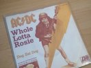 ACDC - Whole Lotta Rosie / Dog Eat Dog / Rare Hard Rock 7 Single