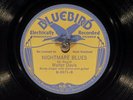 78 RPM -- Walter Davis (Joe Williams & Nighthawk, gts), Bluebird 6971, EE+ Blues