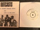 The Outcasts Teenage Rebel Rare Ireland 1978 Good Vibrations 7