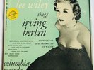 Jazz PS EP 2x 45 LEE WILEY Sings Irving Berlin COLUMBIA VG+ Clean  Rare