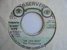 THE ROCKSTONES Oh Jah Man OBSERVER Oh jah Man OBSERVER Killer  Roots Reggae 7