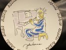 John Lennon Set Of 2 Collector Plates- Borrowed Time And Family Tree