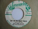 PHYLLIS DILLON + TOMMY MCCOOK Get on The Right Track TREASURE ISLE Reggae 7