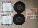 DAVID BOWIE ashes to ashes with stamps limited edition 7inch Vinyl Single lot