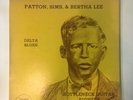 CHARLEY PATTON SIMS BERTHA LEE   HERWIN LP   GATEFOLD   PRE WAR BLUES COMP