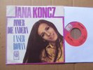 JANA KONCZ,IMMER DIE ANDERN / UNSER ROMAN single vg+/vg+ united artists 35108