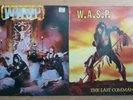 WASP 1ST LP & Last Command 2 Vinyl Bundle, original pressings, Capital Records
