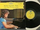Y432 Martha Argerich Piano Chopin Brahms Liszt Ravel DGG LPM 18 672 Tulip