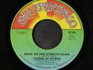 TOWER OF POWER: Back On The Streets Again / Sparkling In The Sand 45 (sl warp,