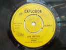 HERMAN - LOVE BROTHER 7'' REGGAE 1971  EXPLOSION  LISTEN